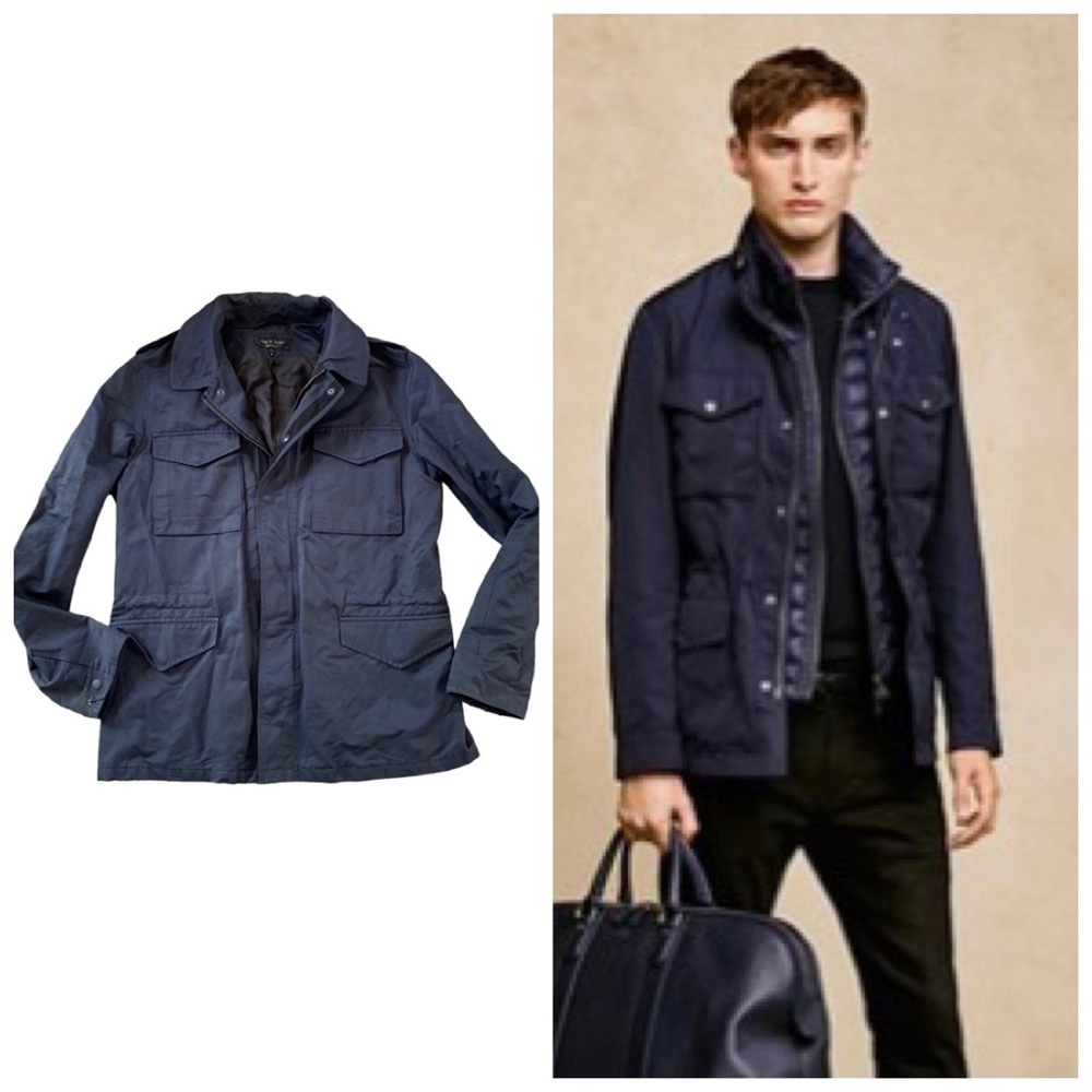 Rag & Bone Division Field Utility Jacket in Navy, Men’s size 42